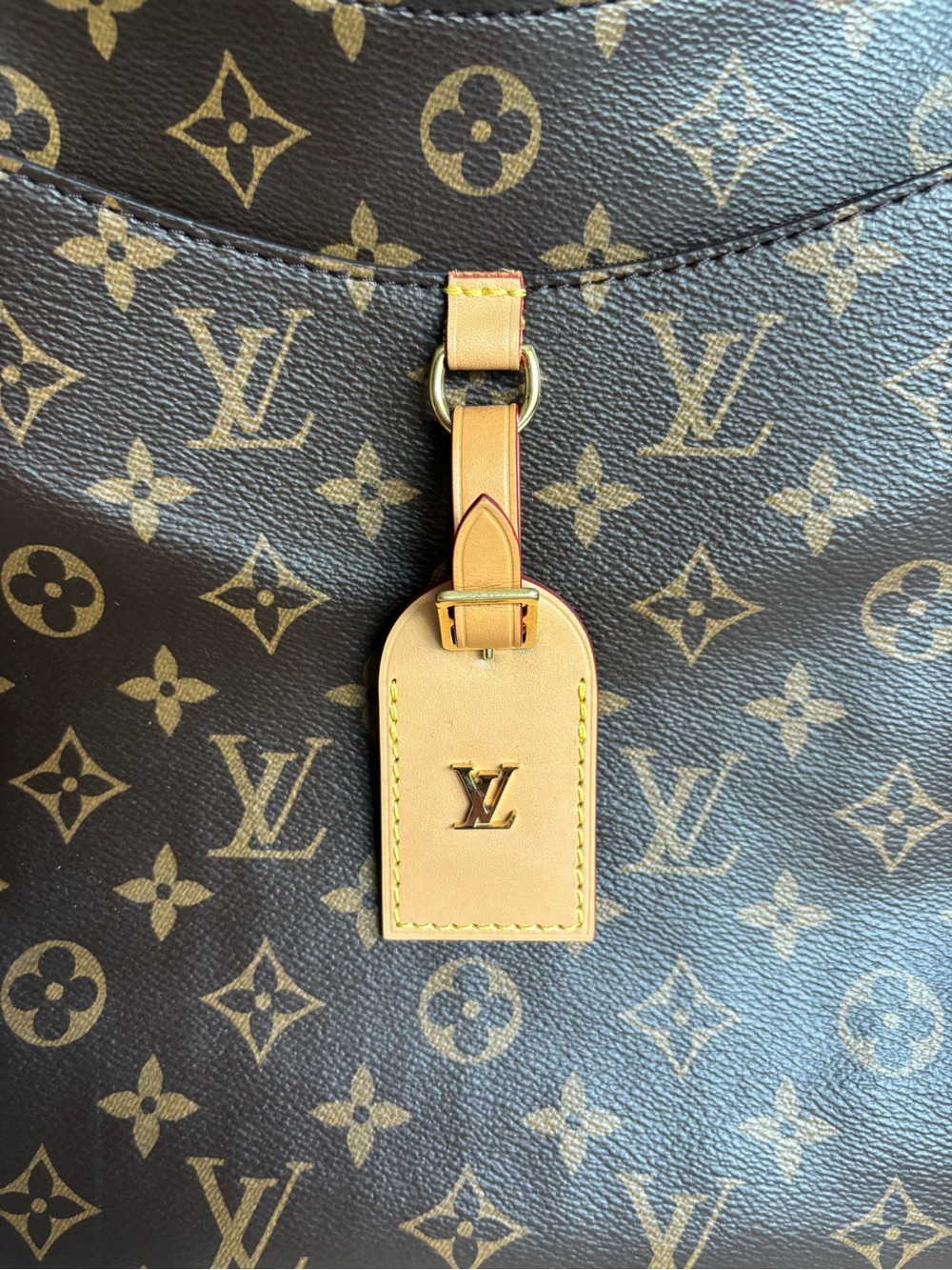 Louis Vuitton Monogram Brown & Natural Leather Shoulder Bag - Picture 7 of 14